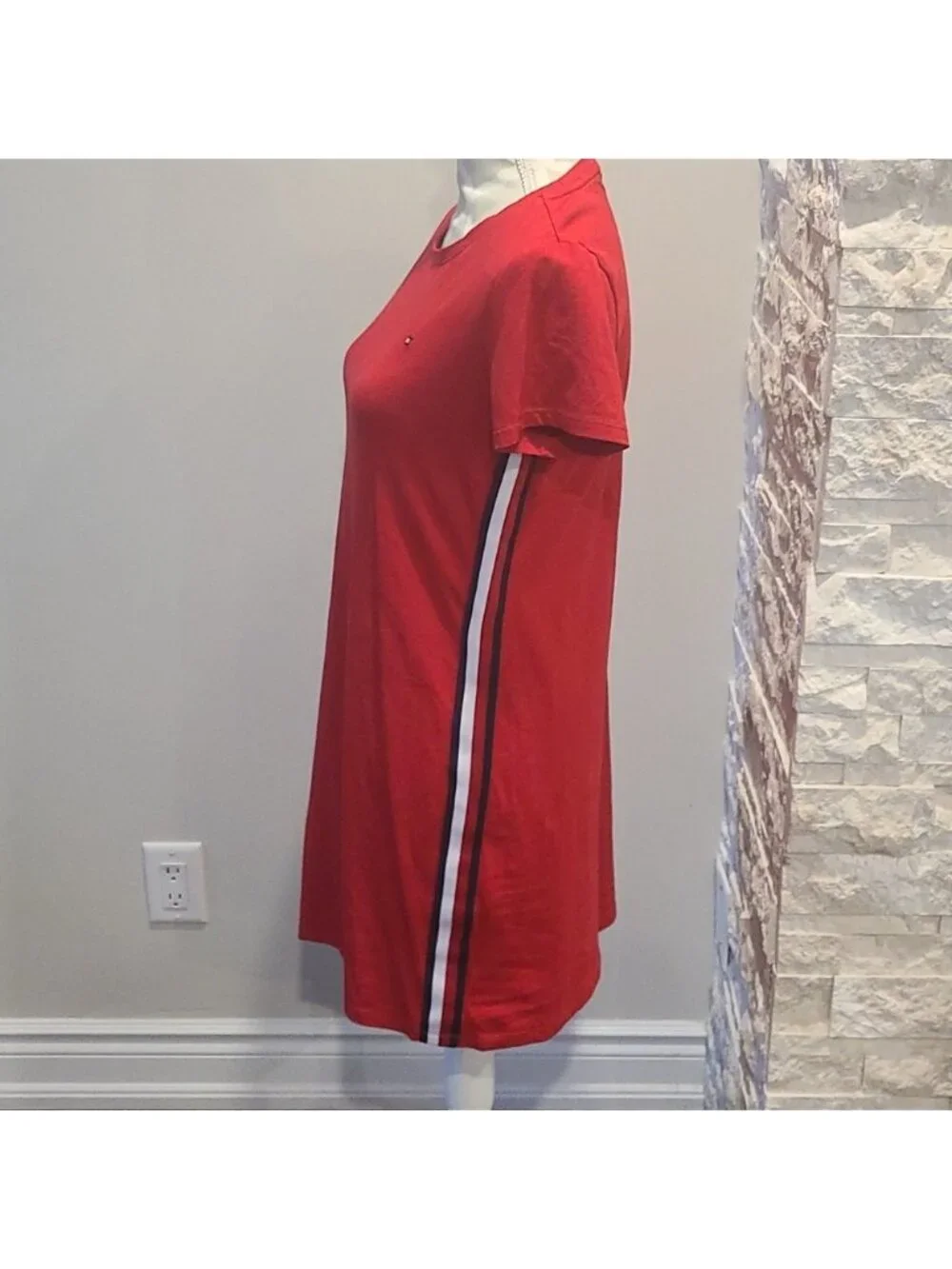 Tommy Hilfiger Red T-Shirt Dress
